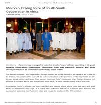  Morocco, Driving Force