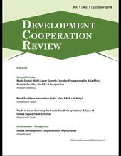 Development Cooperation Review Volume: 1 No: 7 